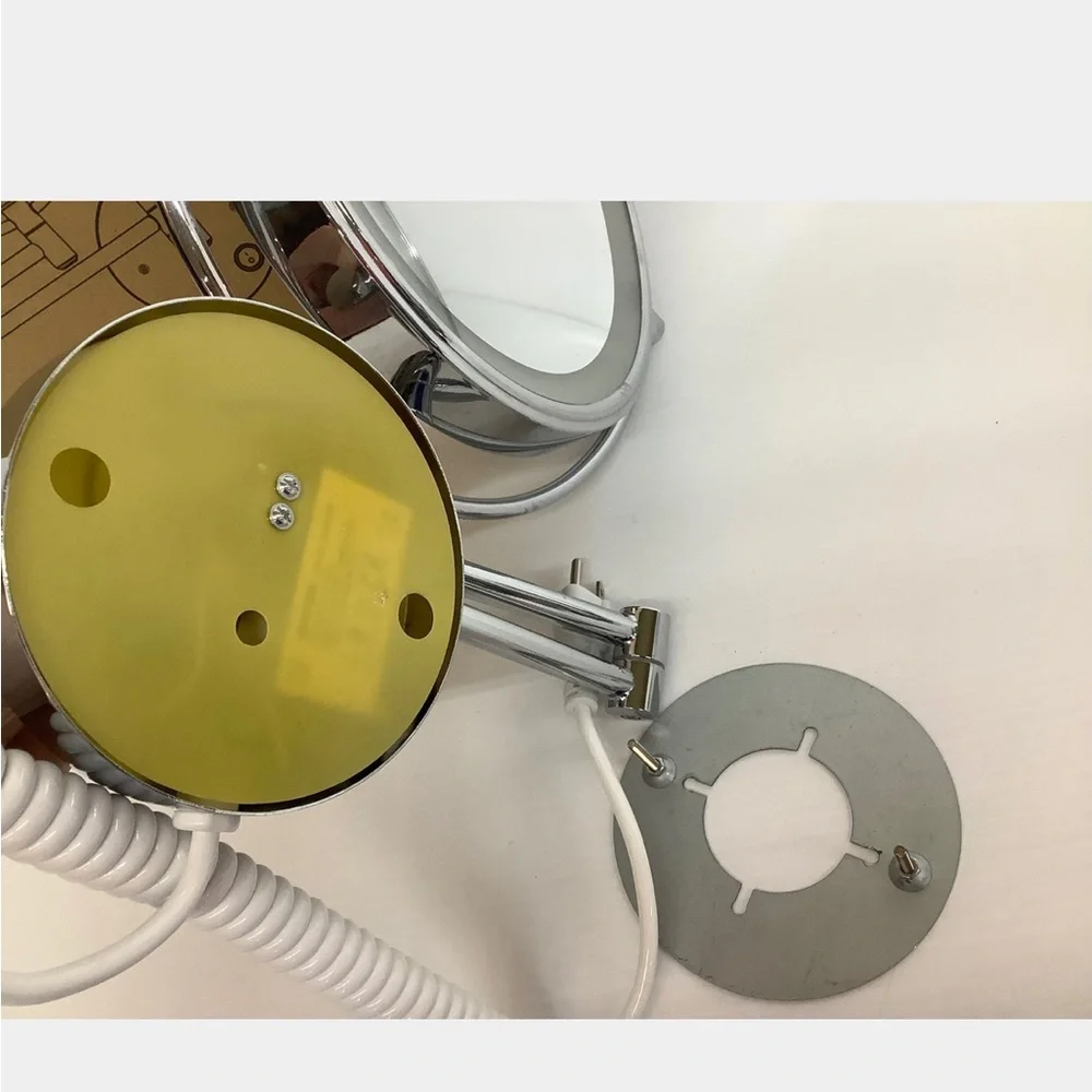 9 inch wall mounted LED makeup mirror